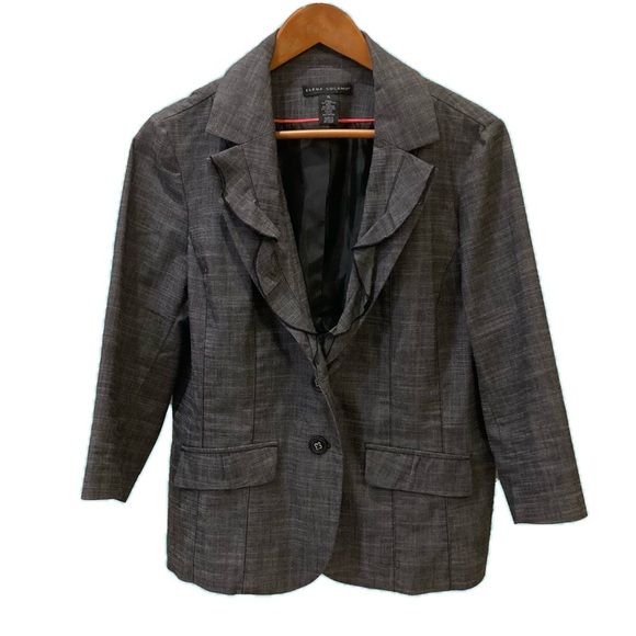 Elena Solano Jackets & Blazers - Elena Solano dark gray jacket. size XL.